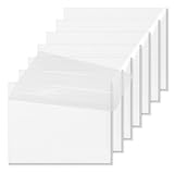 3x4 Inch Transparent Sticky Notes, 350 Sheets Large