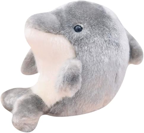 Amazon イルカ ぬいぐるみ 小さい 22 子供 プレゼント おもちゃ 癒し系 お誕生日 父の日 母の日 クリスマス お祝い 縫いぐるみ ギフト 贈り物 大人 キッズ かわいい 寝そべり ふわふわ ぬいぐるみ おもちゃ