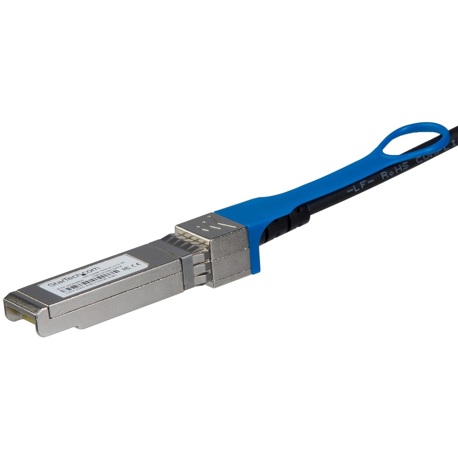 StarTech.com HPE JD095C Compatible .65m 10G SFP+ to SFP+ Direct Attach Cable Twinax - 10GbE SFP+ Copper DAC 10 Gbps Low Power Passive Mini GBIC/Transceiver Module DAC Firepower A5500 (JD095CST)