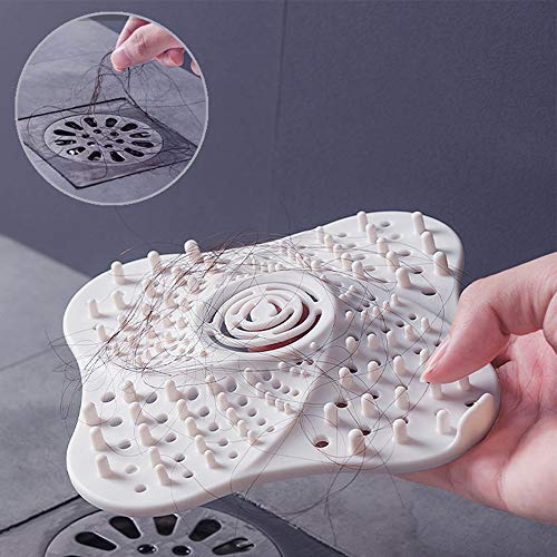 image for Rosoz Hair Drain Catcher Shower Drain Hair Trap Hair Catcher Shower Dr