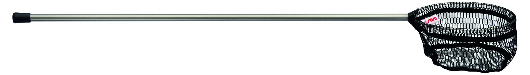 Sera 08371 Pond Landing Net Small with Aluminium Handle, Very Stable and Still Very Light, Net Diameter 20 cm, Total Length 120 cm, Mesh 5 x 10 mm