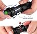 ilauke LED Flashlight Mini Cree Q5 Handheld Tactical Flashlight Torch 7W 300LM 3 Modes Adjustable Focus Zoomable Lights(6 Pack)