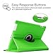 Fintie Rotating Case for iPad 4 3 2 (Old Model) 9.7 inch Tablet - 360 Degree Rotating Smart Stand Protective Cover Auto Wake/Sleep for iPad 4th Gen Retina Display, iPad 3 & iPad 2, Green
