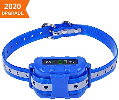 COOLNUT Bark Collar for Large Dog,Effective Dog Bark Collar Anti-False Trigger,2 Optional Modes 5 Sensitivity Levels for Small,Medium and Large Dogs(2020 Upgrade)