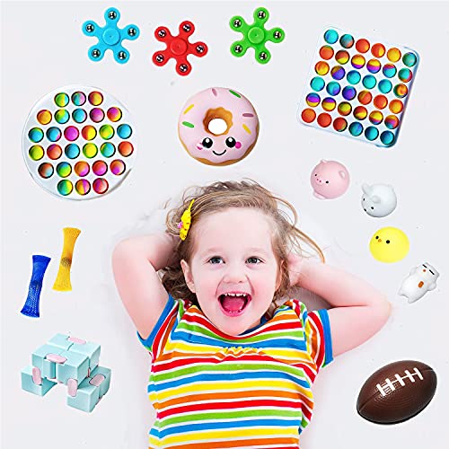 CIAOMEME Fidget Toys, Figetget Toys Pack, Sensory Toys Set with Hard