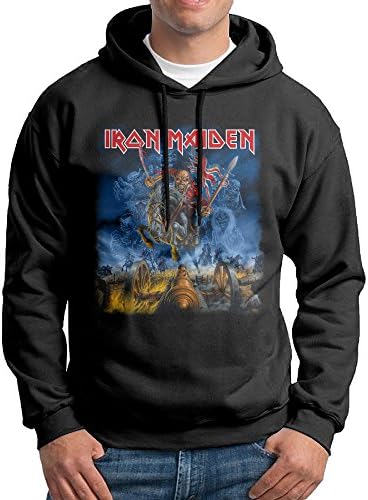 Iron Maiden Eddie Trooper Mens Lightweight Outwear Jacket Black