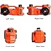 12V DC 1 Ton Electric Hydraulic Floor Jack Set with Impact Wrench for Car Use (6.1-17.1 inch, Orange)
