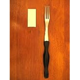 CUTCO Model 1726 Turning Fork with Classic Dark Brown handle (often called "Black") in factory-sealed plastic bag.