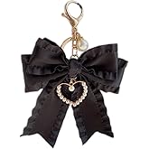 ChungLong0593 Bow Purse Keychain Charm Bow Keyring Bag Charms for Women Handbag Purse Charms Accessories