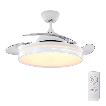 Amazon Com Fan Light Modern Chandelier Ceiling Fan For Living