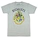 Harry Potter Men's Hogwarts Crest T-Shirt (X-Large) Grey