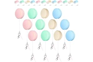 Scappof Macaron Phone Screen Cleaner, 2026 New Macaron Shape Phone Screen Cleaner, Portable Smartphone Cleaning Pendant for Lanyard, Cute Decorative Pendant Screen Cleaning Tools (12)