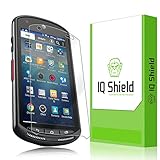 Kyocera DuraForce Screen Protector, IQ Shield LiQuidSkin Full Coverage Screen Protector for Kyocera DuraForce HD Clear Anti-Bubble Film - with