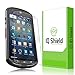 Kyocera DuraForce Screen Protector, IQ Shield LiQuidSkin Full Coverage Screen Protector for Kyocera DuraForce HD Clear Anti-Bubble Film - with