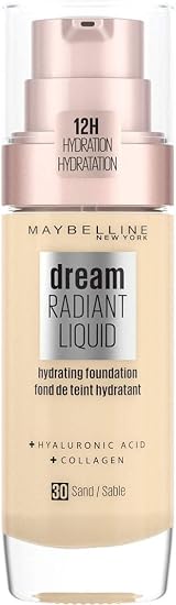 Maybelline Dream Radiant Liquid Foundation 030 Sand Maybelline New York view 1