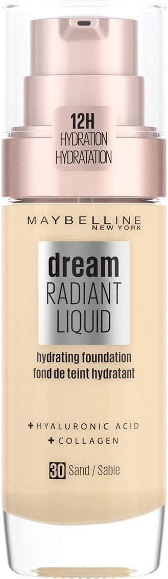 Maybelline Dream Radiant Liquid Foundation 030 Sand Maybelline New York