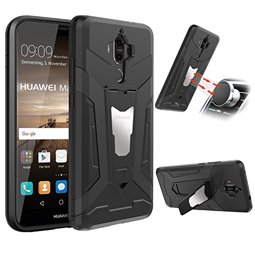 Huawei mate 9 case, ykooe huawei mate 9 dual layer hybr…