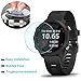 Poyiccot Screen Protector Compatible with Garmin Forerunner 245, 0.3mm 2.5D High Definition 9H Tempered Glass Screen Protector for Forerunner 245 Watch, 2pack