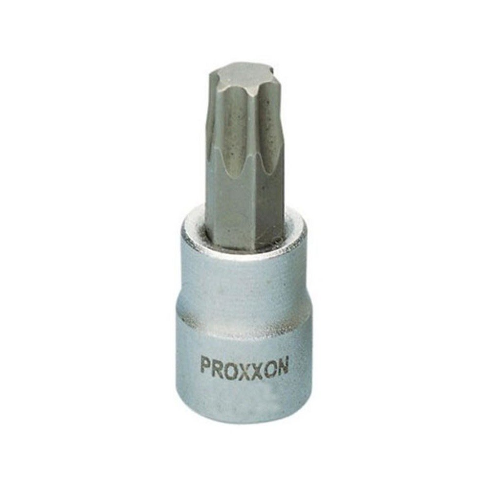 PROXXON 23755 Torx Insert TTX5 Drive 6.3 mm (1/4 Inch) with Face Hole