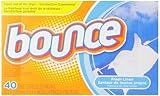 Bounce Fresh Linen Sheets, 40 Count