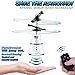 PALA PERRA Flying Toy Mini RC Helicopter, Rechargeable Infrared Induction Flying Drone Indoor Games Toys, Remote Control Helicopter for Kids Parachute with Jumping Paratrooper