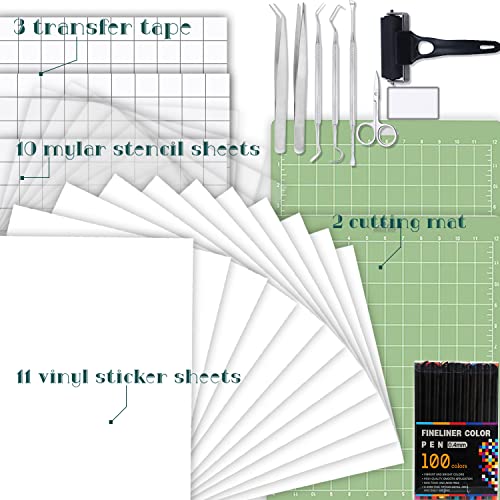 Accessories Bundle for Cricut Makers and All Explore Air, Compatible