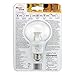 Philips 459339 60 Watt Equivalent Dimmable G25 Clear Globe Light Bulb With Warm Glow Effect