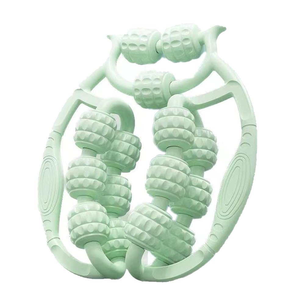 YGMXZL Foam Manual Roller Massager, 360° Foam Shaft Muscle Massage Roller,Relieve Muscle Soreness for Shoulder, Arms, Buttocks, Abdomen and Calves (Gray)