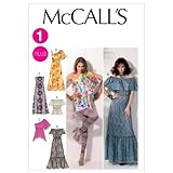 McCall's Pattern 6558 Misses Pullover Tops and Dresses with Variations Sizes 8-10-12-14-16