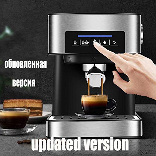 AJH Kaffeemaschine Kaffeemaschine, 1350W / 20Bar / 1,6 l italienische Kaffeemaschine, elektrische halbautomatische… – Bild 3
