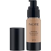 Mattifying Extreme Wear Foundation SPF 15-116 Golden Beige by NOTE for Women - 1 oz Foundation