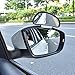 YASOKRO 360 degree adjustable Wide Angle Side Rear Mirrors blind spot Snap way rear view mirror universal (Right, Black)