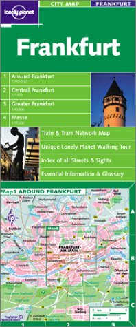 Lonely Planet Frankfurt City Map (Lonely Planet City Maps) by 