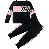 WESIDOM Baby Girl Clothes Sets, 2pcs Autumn Long Sleeve Clothes Outfits Toddler Girl Sweater Sets