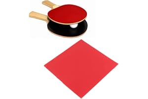Racket Rubber Replacement, Stable Control, Smooth Surface, Ping Pong Paddle Rubber, Easy Installation, 2.1mm Thickness for Co