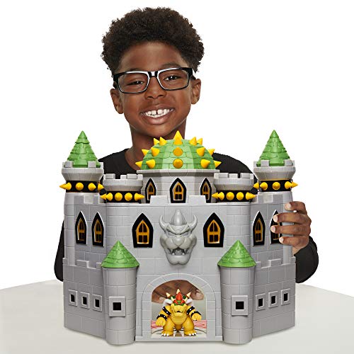 Super Mario Nintendo Deluxe Bowser's Castle Playset with 2.5