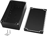 Therlan IP65 Waterproof Project Box 200x120x75mm ABS Enclosure Black view 4