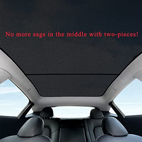 ShowEv Tesla Model Y Sunroof Shade Sunshade Roof Sunshade Sun Shade for