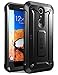 ZTE Blade Spark Case, SUPCASE Unicorn Beetle PRO Serie Full-body Rugged Holster Case with Built-in Screen Protector for ZTE Blade Spark ZTE Grand X 4 and ZTE X 4 2017 Release (Black/Black)