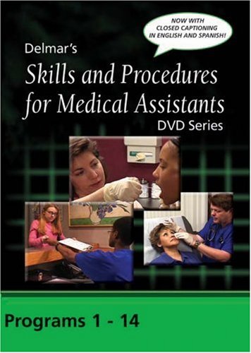 Delmar Learning's Skills and Procedures for Medical Assistants DVDs, with Closed Captioning (Delmar's Skills and Procedures for Medical Assistants)