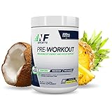 NF Sports Pre-Workout - Supports Energy, Cognitive Function, Strength, and Muscular Endurance to Optimize Workouts - Coconut-Pineapple Flavor - 100% Satisfaction Guaranteed - 25 Servings