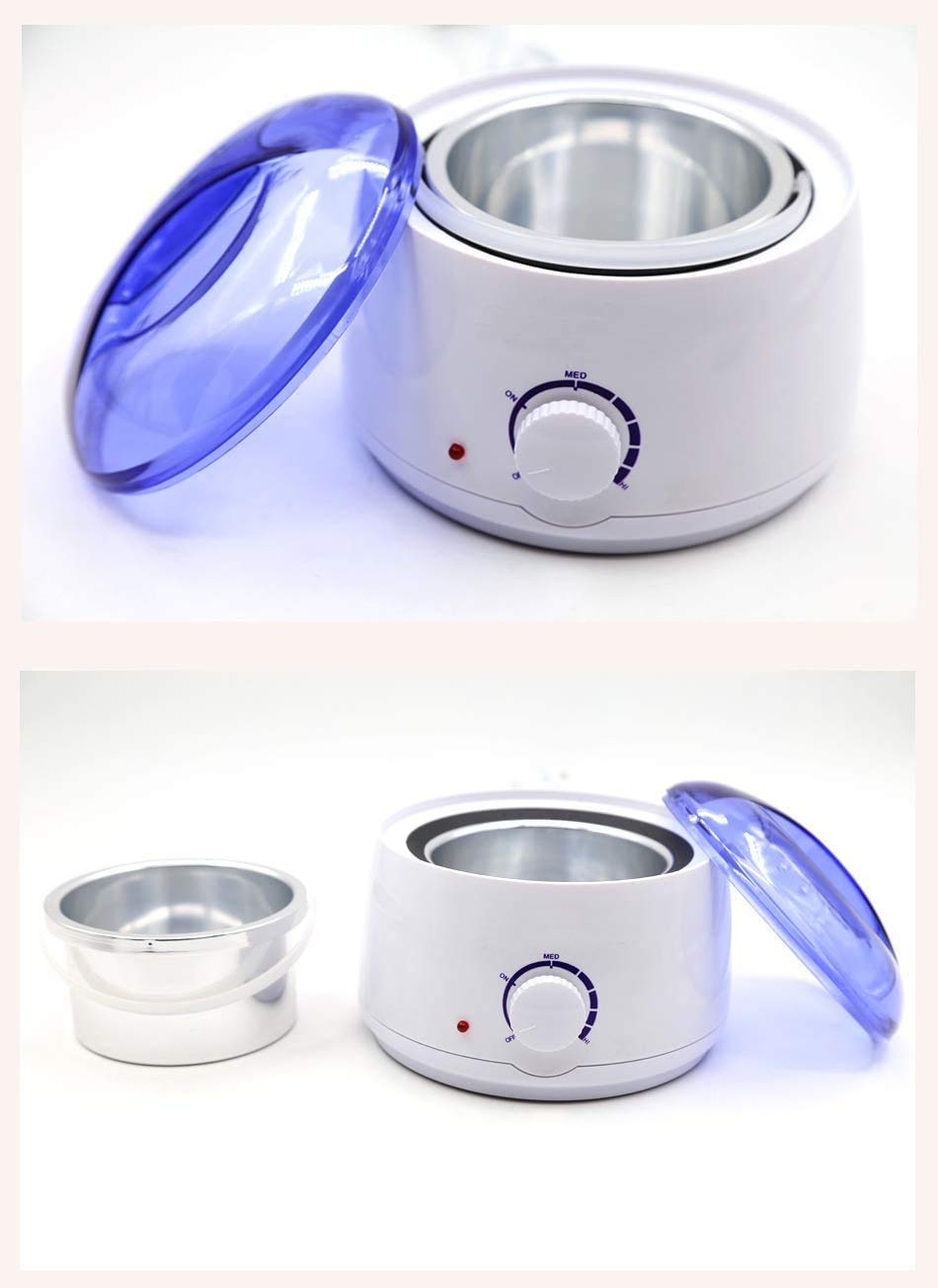 Professional Electric Wax Warmer and Heater for Soft, Paraffin Warm Crème and Strip Wax | Wax Melter for Hair Removal with Adjustable Temperature for Salon Quality Results