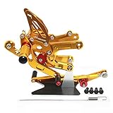 Rearsets Rear Sets Footpegs CNC Adjustable For