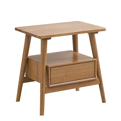 Amazon Com Xiaomei Pure Solid Wood Sofa Side Table Ash Wood