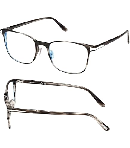 Amazon.com: Tom Ford FT5323 Eyeglasses-002 Matte Black-54mm