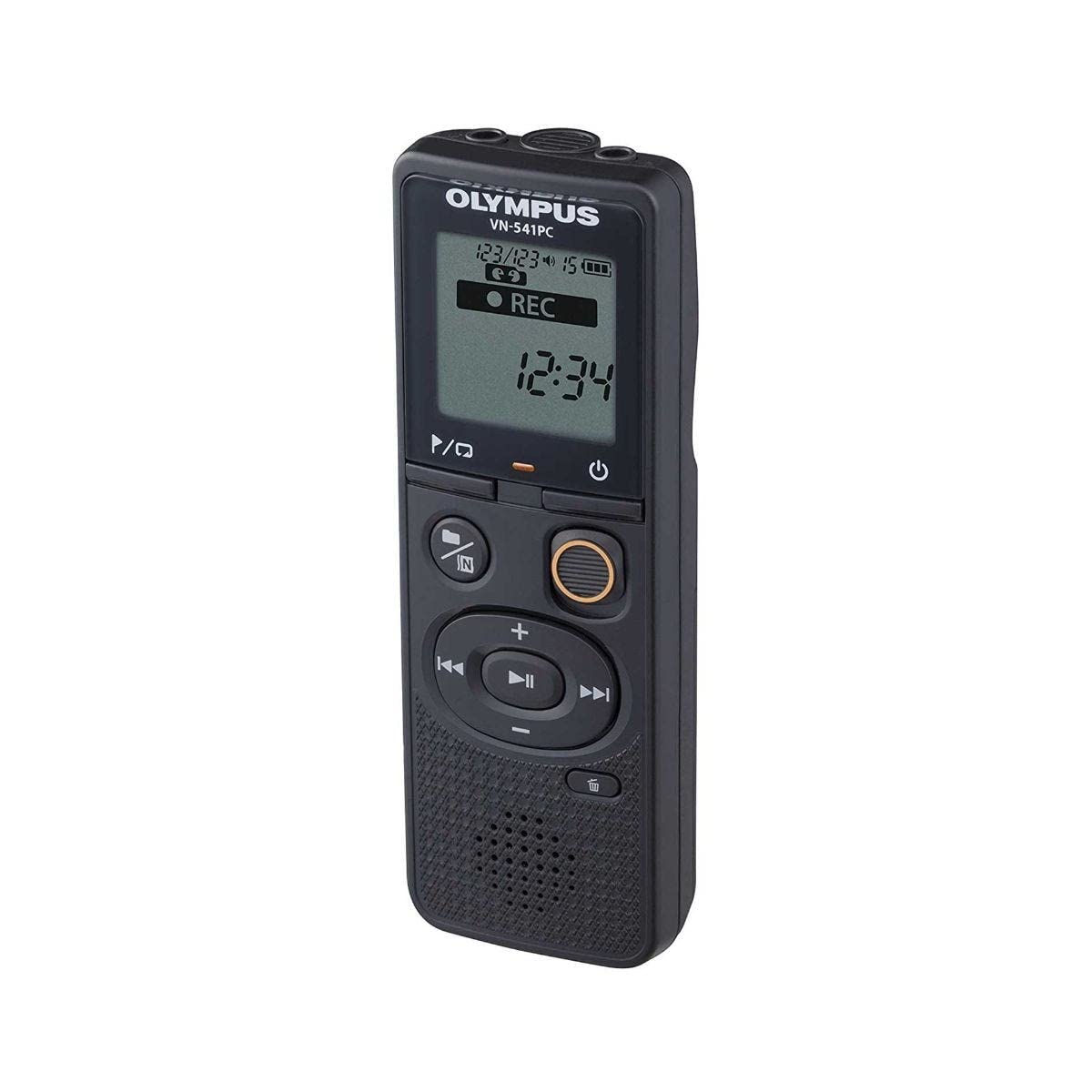 Olympus VN-541 PC Digital Voice Recorder with Omnidirectional Microphone, One-Touch Recording, Noise Cancellation, Easy Scene Select, Auto Low-Cut Filter & 4 GB Memory