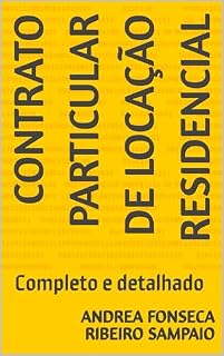 Livro Contrato Particular de locação Residencial : Completo e detalhado