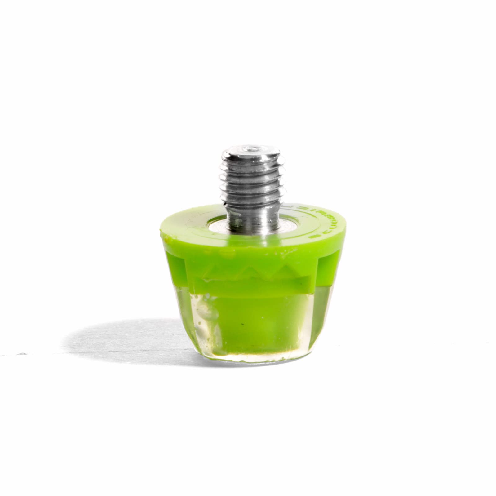 STUDIAMONDS TPU Football Studs-1X 0,35 inch (9mm) Replacement Football Cleats for Football Shoes Standard Thread (Translucent Green)