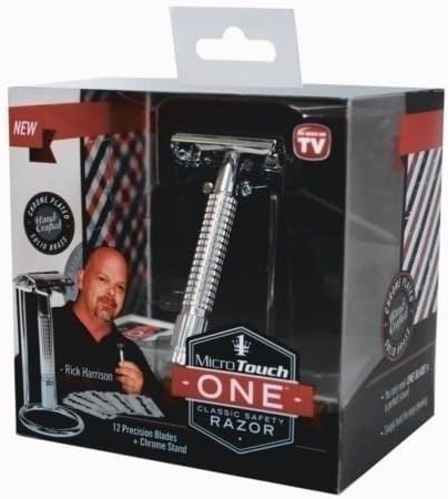 Microtouch One Razor Classic Safety Razor As Seen-on TV Micro Touch-Mens Razor