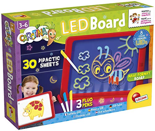 Liscianigiochi EX77441 Educational Desk with Games, led Board